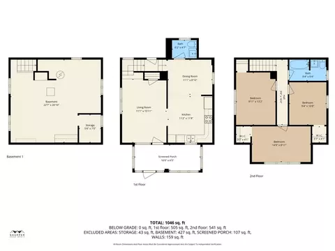 Floorplan - 407 S West, Jackson, MI 49201 photo 4 of 4