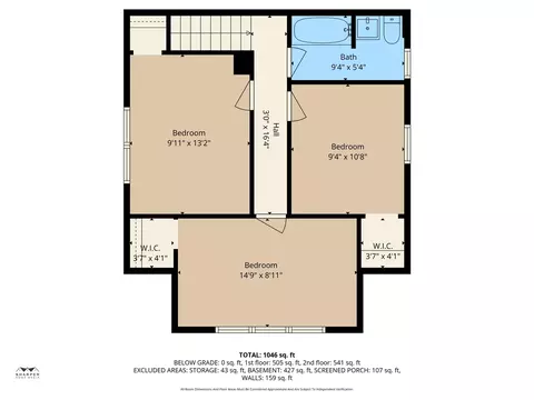 Floorplan - 407 S West, Jackson, MI 49201 photo 2 of 4