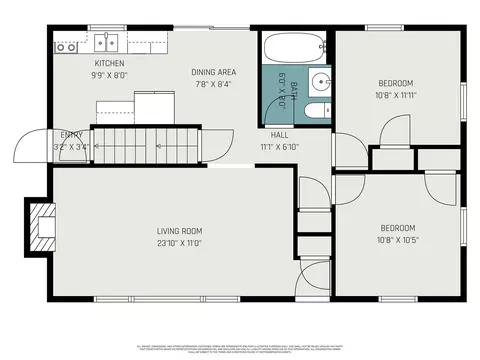 Floorplan - 315 Hall, Belding, MI 48809 photo 1 of 3