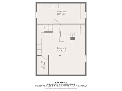 Floorplan - 550 Sparks, Jackson, MI 49202 photo 1 of 3