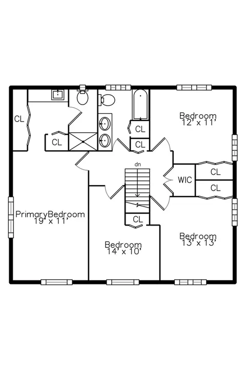 Floorplan - 2881 N Baylis, Ann Arbor, MI 48108 photo 2 of 3
