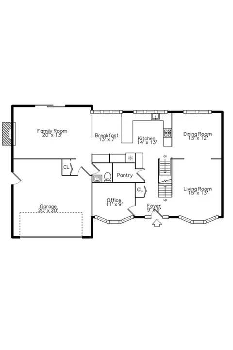 Floorplan - 2881 N Baylis, Ann Arbor, MI 48108 photo 1 of 3