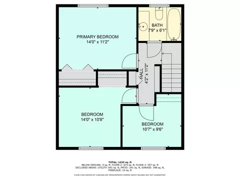 Floorplan - 224 Wallace, Saline, MI 48176 photo 2 of 4