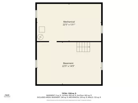Floorplan - 330 N West, Jackson, MI 49201 photo 3 of 4