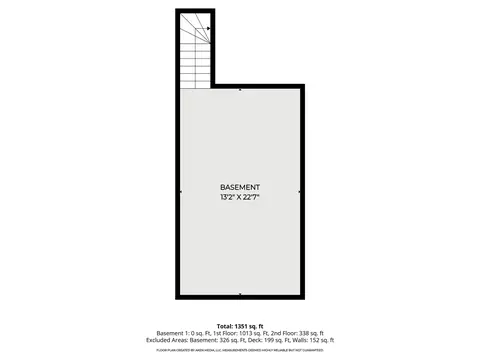 Floorplan - 1440 Dimmers, Reading, MI 49274 photo 3 of 4