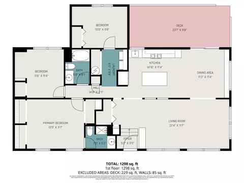 Floorplan - 1773 N Newaygo, Bailey, MI 49303 photo 1 of 1