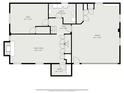 Floorplan - 693 Leo, Jackson, MI 49203 photo 4 of 4
