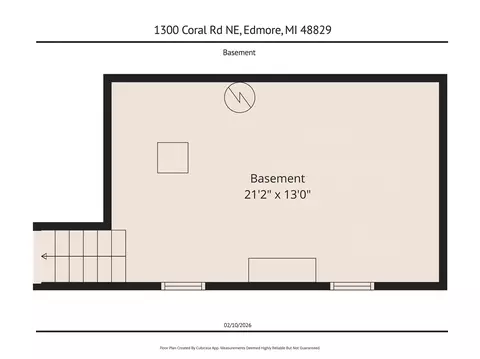 Floorplan - 1300 E Coral, Edmore, MI 48829 photo 3 of 8