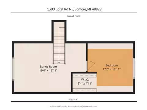 Floorplan - 1300 E Coral, Edmore, MI 48829 photo 5 of 8