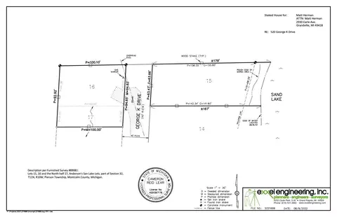 250 George K, Sand Lake, MI 49343