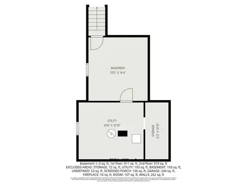 Floorplan - 228 W Jackson, Mendon, MI 49072 photo 1 of 3