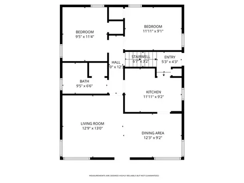 Floorplan - 3465 Byrd, Dearborn, MI 48124 photo 2 of 3
