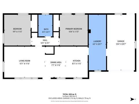 Floorplan - 515 NW Ferndale, Walker, MI 49534 photo 1 of 2