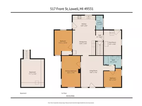 Floorplan - 517 Front, Lowell, MI 49331 photo 3 of 3