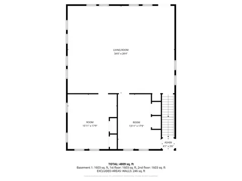 Floorplan - Undisclosed, Reading, MI 49274 photo 3 of 4