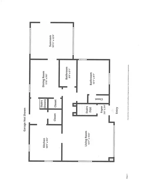 Floorplan - 2318 Lancaster, Jackson, MI 49202 photo 1 of 3