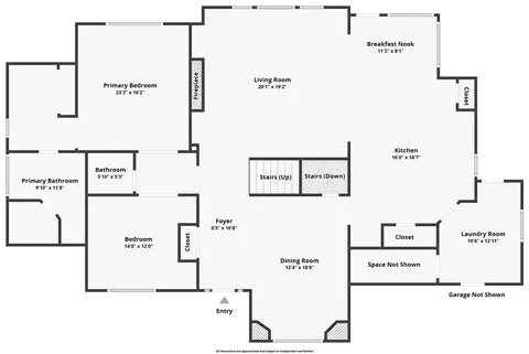 Floorplan - 7176 Sanctuary, Jackson, MI 49201 photo 2 of 4