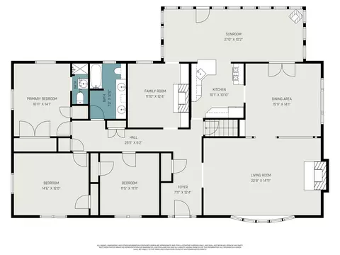 Floorplan - 612 Hill, Marshall, MI 49068 photo 1 of 10