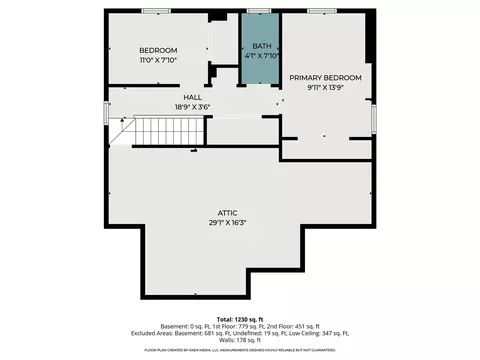 Floorplan - 138 Pierce, Jackson, MI 49203 photo 2 of 4