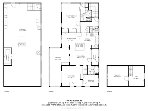 Floorplan - 1111 2nd, Pentwater, MI 49449 photo 1 of 8