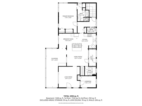 Floorplan - 1111 2nd, Pentwater, MI 49449 photo 6 of 8