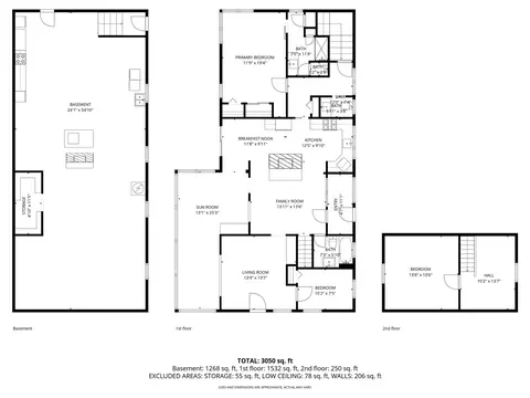 Floorplan - 1111 2nd, Pentwater, MI 49449 photo 5 of 8