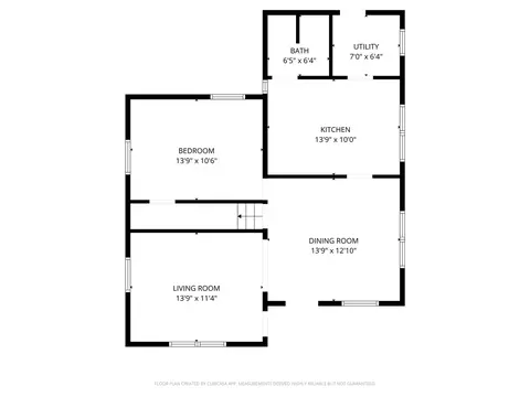 Floorplan - 2582 E Montgomery, Frontier, MI 49239 photo 2 of 3