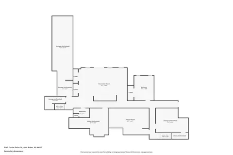 Floorplan - 5200 Turtle Pt, Ann Arbor, MI 48105 photo 3 of 5