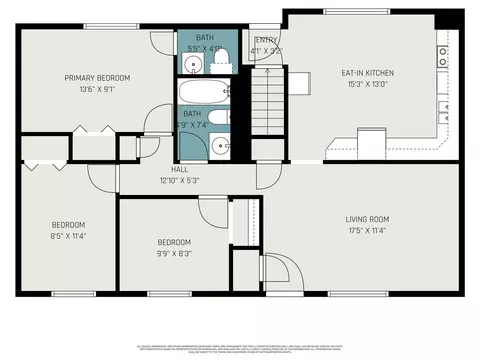 Floorplan - 3390 Harben, Jackson, MI 49203 photo 2 of 2