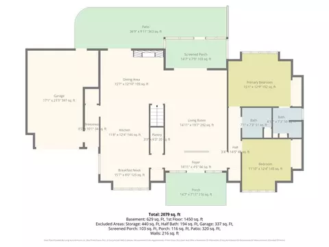 Floorplan - 45 Mill, Saranac, MI 48881 photo 1 of 3