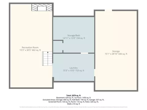 Floorplan - 45 Mill, Saranac, MI 48881 photo 2 of 3