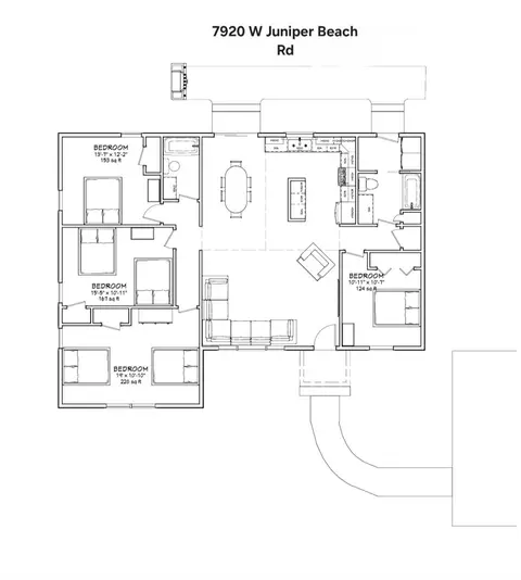 Floorplan - 7920 W Juniper Bch, Mears, MI 49436 photo 2 of 2