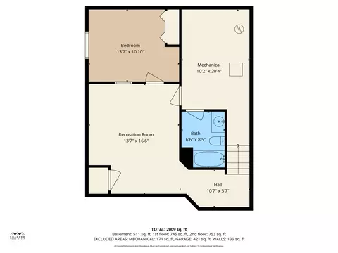 Floorplan - 744 Pemberton, Jackson, MI 49203 photo 4 of 4