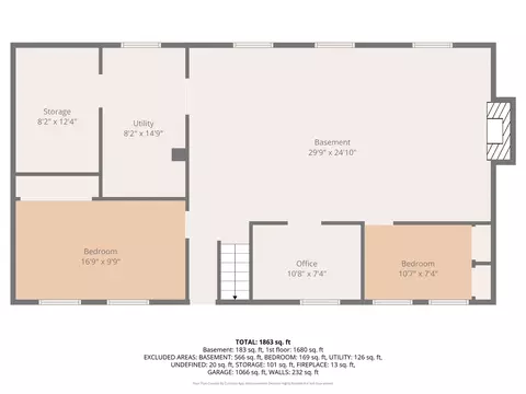 Floorplan - 19785 Daggett, Conklin, MI 49403 photo 1 of 6
