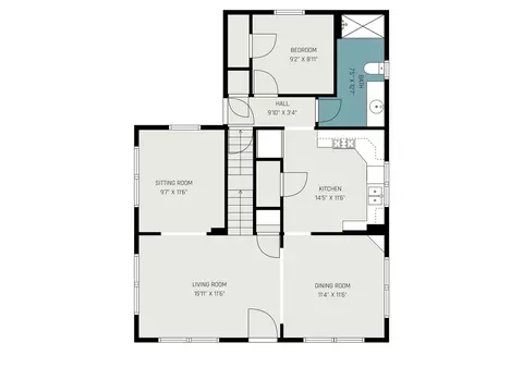 Floorplan - 123 Teft, Spring Arbor, MI 49283 photo 1 of 3