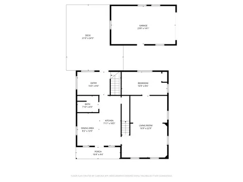 Floorplan - 404 E 3rd, Hersey, MI 49639 photo 1 of 4