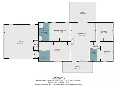 Floorplan - 9171 Baker, Jerome, MI 49249 photo 1 of 1