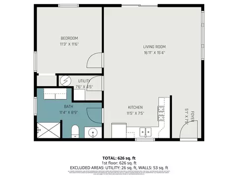 Floorplan - 8971 E 64th, Chase, MI 49623 photo 1 of 1