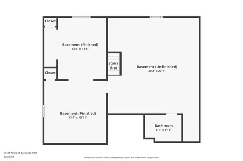Floorplan - 2513 S Parma, Parma, MI 49269 photo 2 of 3