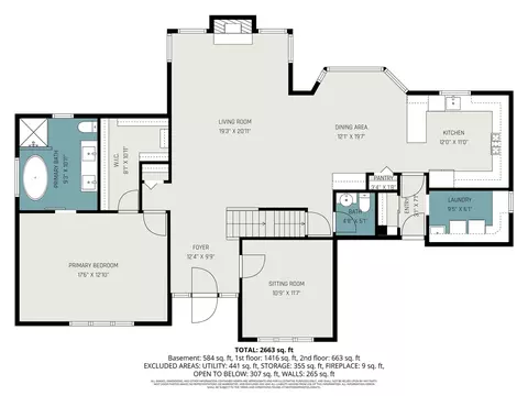 Floorplan - 7629 Setters Pointe, Brighton, MI 48116 photo 2 of 3