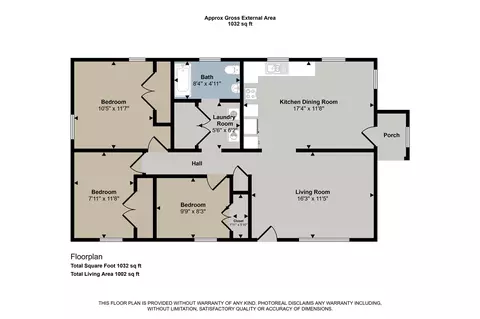 Floorplan - 763 N Grow, Stanton, MI 48888 photo 1 of 1