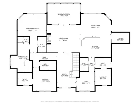 Floorplan - 58604 E Clear Lk, Three Rivers, MI 49093 photo 1 of 3