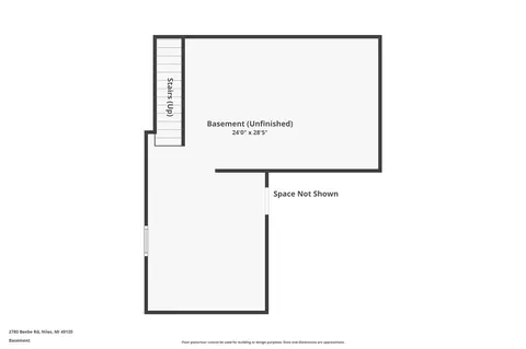 Floorplan - 2780 Beebe, Niles, MI 49120 photo 6 of 6