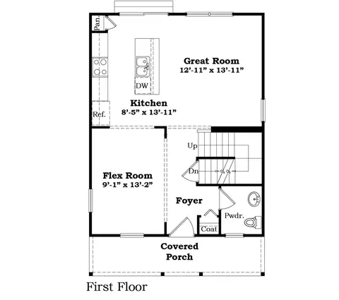 Floorplan - 709 Lansing, Jackson, MI 49202 photo 1 of 3