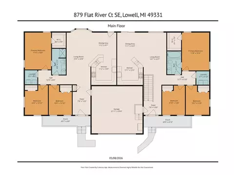 Floorplan - 879 Flat Riv, Lowell, MI 49331 photo 2 of 5