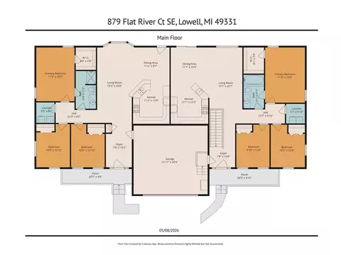 Floorplan - 879 Flat Riv, Lowell, MI 49331 photo 4 of 5