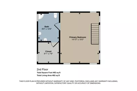 Floorplan - 1071 E Hess Lk, Grant, MI 49327 photo 2 of 5