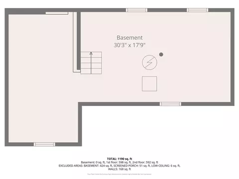 Floorplan - 610 Backus, Jackson, MI 49202 photo 3 of 3