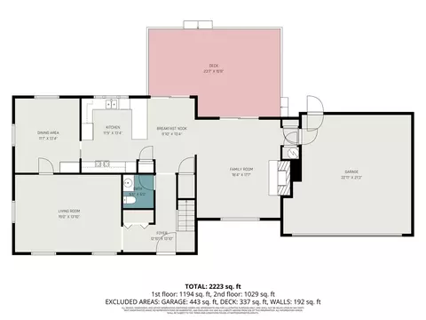 Floorplan - 2813 Brookside, Jackson, MI 49203 photo 2 of 2