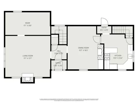 Floorplan - 1011 W Maumee, Adrian, MI 49221 photo 1 of 3